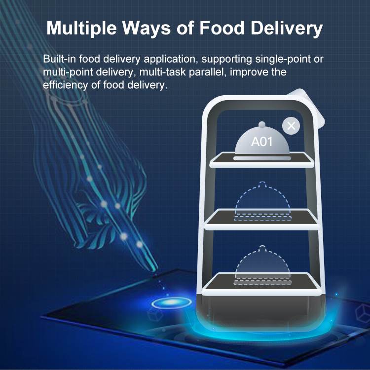 Restaurant Food Delivery Robot W3 5 W3_04