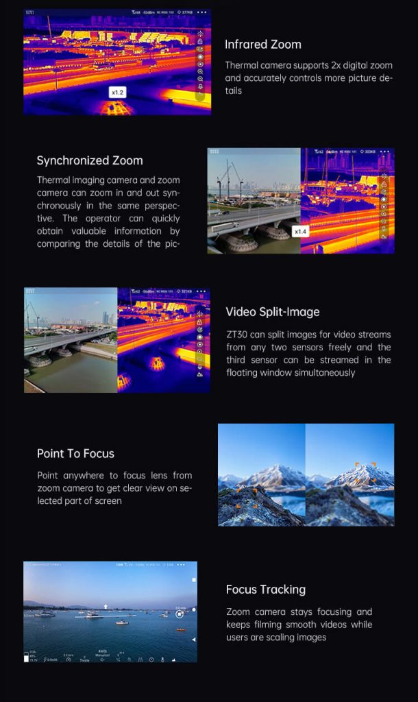 Drone EO/IR Camera with Gimbal ZT30 12 ZT30——移动端英文完整 07