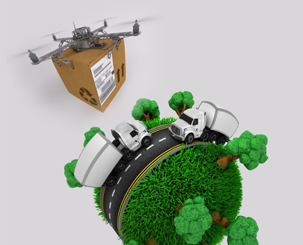 84km Delivery Drone DH-X8 6 application 1