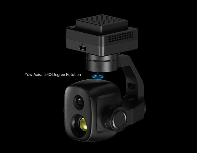 4K Mini Dual-Sensor Gimbal Drone Camera ZT6 6 ZT6详情5
